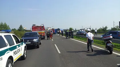 ACCIDENT de autocar în Slovacia: Un mort şi 33 de răniţi