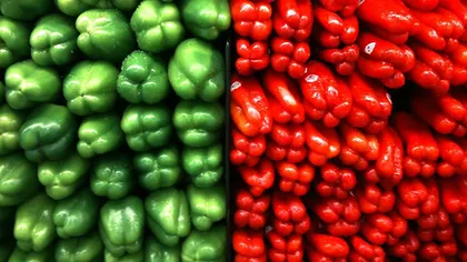Ardeiul roşu versus cel verde: Care este cel mai sănătos