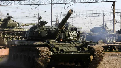 NATO îi cere Rusiei să-şi retragă trupele din Ucraina. 120 de BLINDATE ruseşti au pornit spre Lugansk