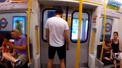Incredibil: Un britanic s-a luat la întrecere cu metroul VIDEO