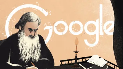 LEV TOLSTOI. 186 de ani de la naşterea lui Lev Tolstoi, omagiaţi de Google. VIDEO de colecţie
