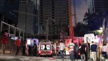 Tragedie în Turcia: Zece muncitori în construcţii au MURIT pe un şantier din Istanbul