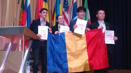 Elevii români au câştigat patru medalii la Olimpiada Internaţională de Ştiinţe ale Pământului