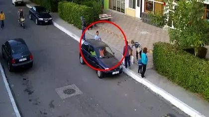 Un bărbat, arestat la domiciliu după ce a aruncat o sticlă cu benzină în curtea patronului său VIDEO