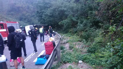 Un autocar cu turişti români, implicat într-un accident grav în Bulgaria. O persoană a murit VIDEO