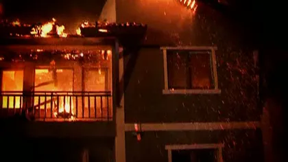 Incendiu devastator în apropiere de Timişoara: Un restaurant şi o vilă au ars aproape din temelii
