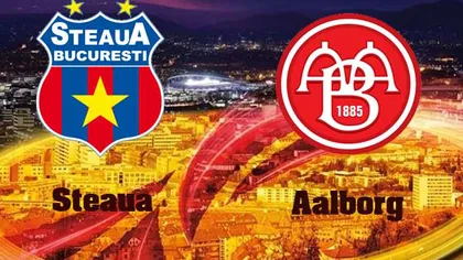 STEAUA - AALBORG 6-0. Festival Steaua, în Liga Europa: Hattrick Keşeru, 