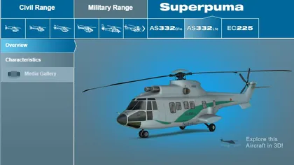 Elicoptere Super Puma MK1 vor fi produse la Ghimbav în colaborare cu Airbus