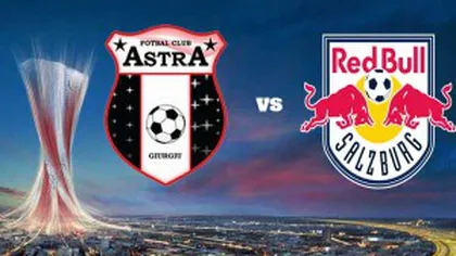 ASTRA - SALZBURG 1-2. Astra rămâne fără punct în Liga Europa