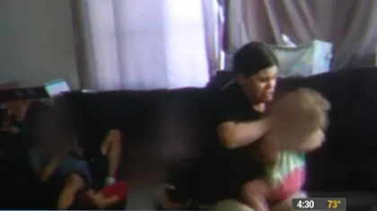 Bonă de COŞMAR: Copii bătuţi şi maltrataţi de femeia care trebuia să îi îngrijească VIDEO