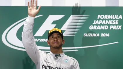 Formula 1. Lewis Hamilton a câştigat Marele Premiu al Japoniei