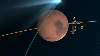 O dată la UN MILION de ANI: O cometă a ATINS Planeta Marte
