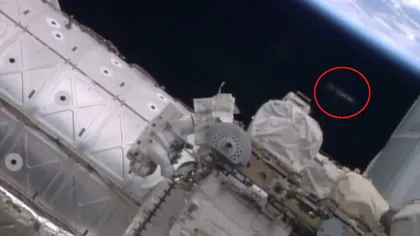 INCREDIBIL: UN OZN a apărut lângă DOI ASTRONAUŢI pe Staţia Spaţială Internaţională VIDEO