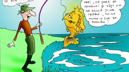 BANCUL ZILEI: Florin Piersic şi peştişorul de aur