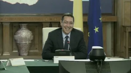 ALEGERI PREZIDENŢIALE 2014 Victor Ponta: Doamna Udrea nu trebuie să se retragă din cursa prezidenţială