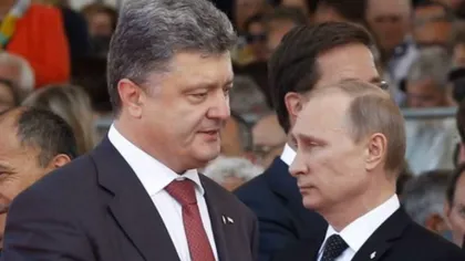 Ucraina va avea GAZ RUSESC la iarnă. Putin şi Poroşenko au ajuns la un acord de livrare