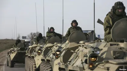 Trupele RUSE au început să se RETRAGĂ de la graniţa cu Ucraina