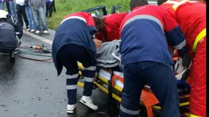 Accident în lanţ pe DN 1: un mort şi şase răniţi