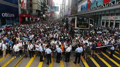 Locuitorii din Hong Kong s-au săturat de manifestaţii de stradă. Sentimentul anti-protest creşte