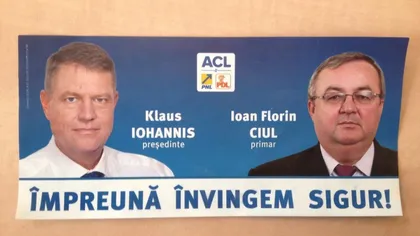Intoxicări de campanie în Arad: ACL distribuie pliante mincinoase cu primari PSD care l-ar susţine pe Iohannis