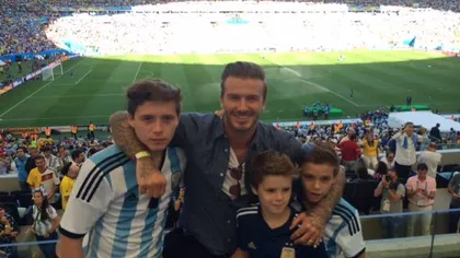 Familia Beckham, în stare de şoc. David şi fiul său cel mare, implicaţi într-un accident rutier