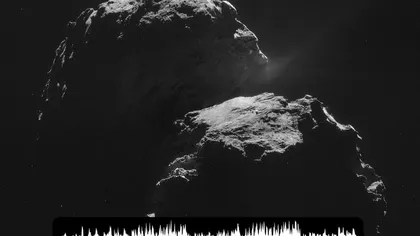 Cântecul cometei Ciurimov-Gherasimenko interpretat prin instrumentele sondei Rosetta VIDEO