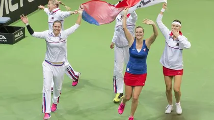 Cehia, campioană la tenis feminin. Kvitova şi Safarova au cucerit Fed Cup