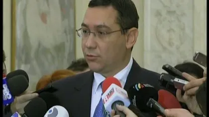 Ponta: Bugetul va fi adoptat pe 10 decembrie în Guvern, după care va fi trimis Parlamentului