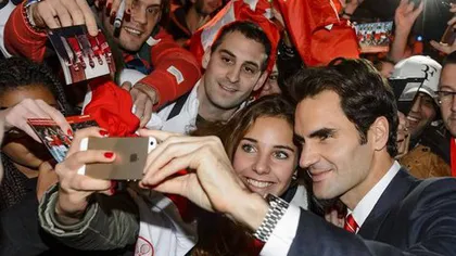Roger Federer, primire REGALĂ. Jucătorii elveţieni, întâmpinaţi ca nişte EROI la întoarcerea acasă