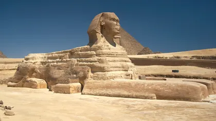 Sfinxul şi piramida lui Mikerinos din Egipt au fost restaurate