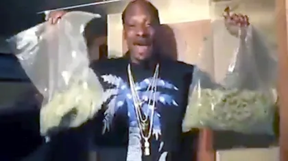 VIRALUL SĂPTĂMÂNII: Snoop Dog, filmat cu două pungi de MARIJUANA în timp ce cânta MANELE ROMÂNEŞTI VIDEO