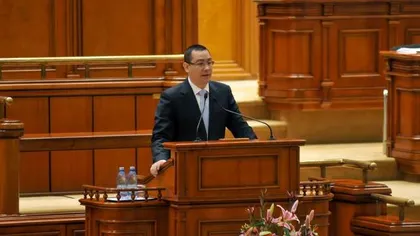 Discursul lui Victor Ponta din Parlament a câștigat 377 de voturi de susținere pentru Guvernul restructurat
