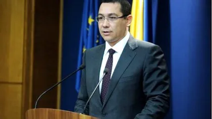 Ponta: Vreau sa avem un an 2015 fara niciun fel de cresteri de taxe si impozite