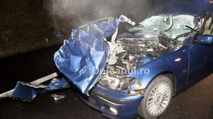 Un TIR din România, implicat într-un accident în lanţ din Austria