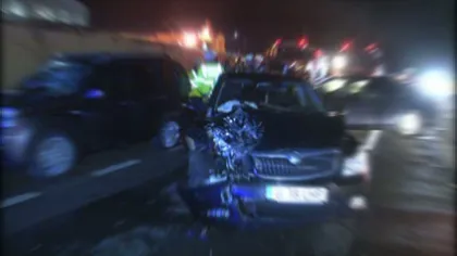 ACCIDENT grav, cu patru maşini, în Prahova. Un MORT şi doi răniţi grav VIDEO