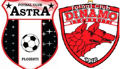 ASTRA - DINAMO 6-1: Umilinţă pentru Dinamo în derby-ul etapei