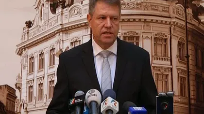Klaus Iohannis A DEMISIONAT din funcţia de primar al Sibiului VIDEO