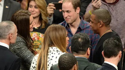 William şi Kate, faţă în faţă cu Beyonce şi Jay-Z pe terenul de baschet FOTO