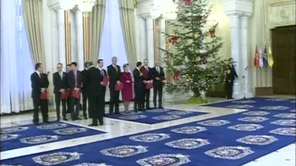 Miniştrii guvernului Ponta IV au depus jurământul la Palatul Cotroceni