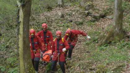 Operaţiune de salvare extrem de dificilă: Doi alpinişti, blocaţi în Munţii Bucegi