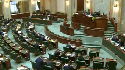 Senatul a adoptat proiectul de abilitare a Guvernului să emită ordonanţe pe durata vacanţei parlamentare