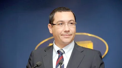 Victor Ponta, despre redevenţe: Noul proiect intră în dezbatere publică la începutul anului viitor