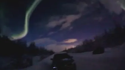 Imagini FASCINANTE cu AURORA BOREALĂ filmate într-o noapte senină VIDEO