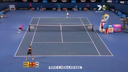 Simona Halep - Yanina Wickmayer LIVE VIDEO la Australian Open. EUROSPORT LIVE