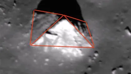 Cercetătorii sunt în STARE DE ALERTĂ. O piramidă a fost descoperită pe suprafaţa LUNII FOTO
