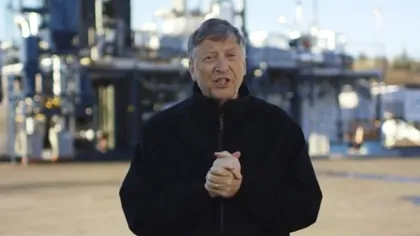 Bill Gates a BĂUT APĂ obţinută prin filtrarea excrementelor umane: Este foarte bună VIDEO