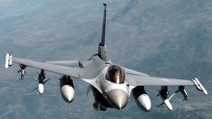 Prăbuşirea avionului F-16 în Spania: Aeronava a avut o problemă la decolare