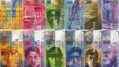 Aveţi credite în franci elveţieni? Din 15 ianuarie veţi plăti cu aproape 20% mai mult