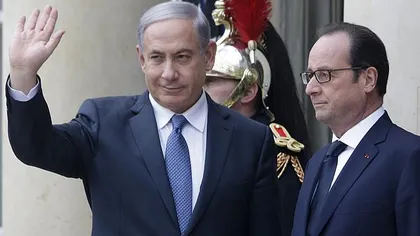 Teroare Franţa: Francois Hollande nu ar fi vrut ca Benjamin Netanyahu să vină la Paris