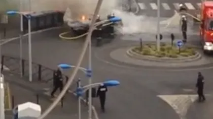 Un al doilea posibil atac terorist la Paris. O maşină a explodat lângă o sinagogă VIDEO